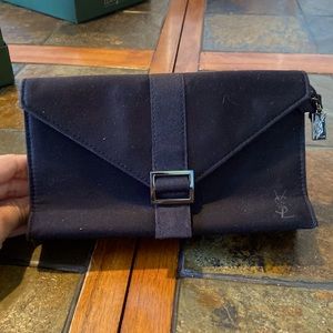 YSL black “perfume” clutch BRAND NEW